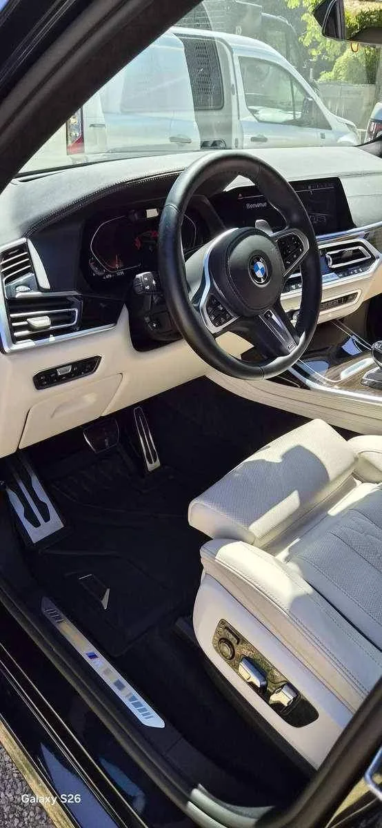 BMW X7 — Cuir blanc — Detailing LED Aix-en-Provence