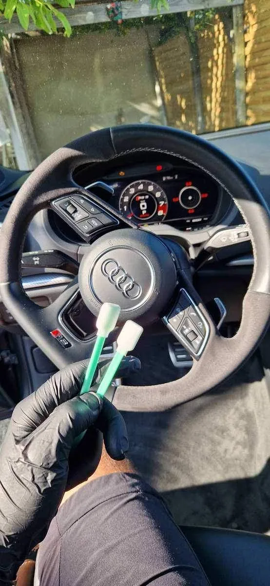 Audi RS3 — Volant alcantara — Detailing LED Aix-en-Provence