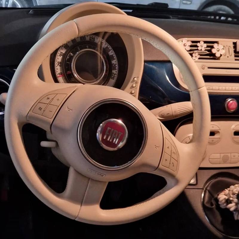 Après traitement volant Fiat 500